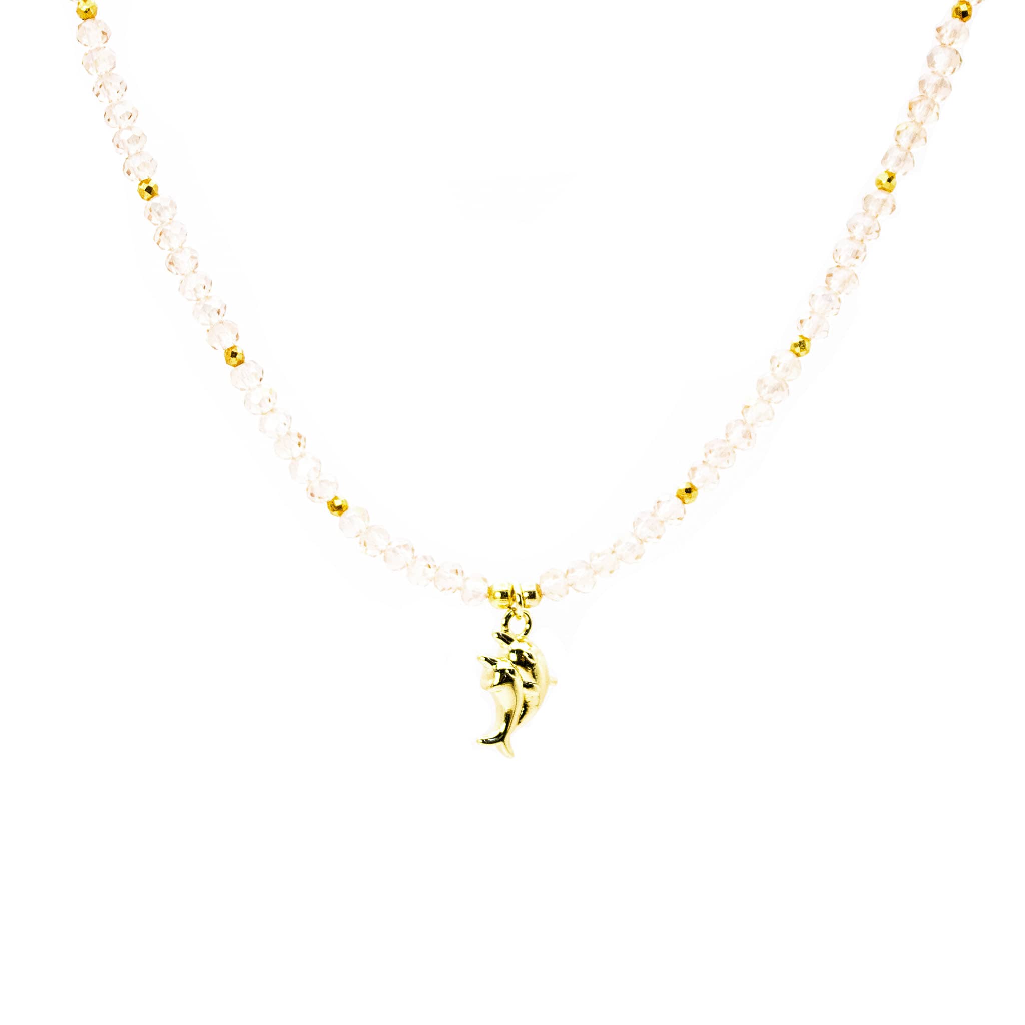 Collar Reflejo del Agua Cristales